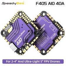 SpeedyBee F405 AIO 40A Flight Controller 3S-6S For 2-4" Ultra-Light 5"FPV Drones