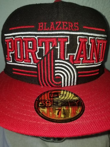 nba portland trail blazers 59fifty fitted hardwood classic cap