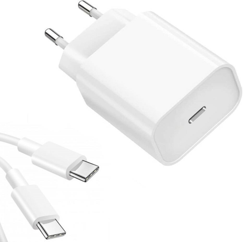 Chargeur rapide 25W USB-C compact anti-surchauffe pour Samsung A52