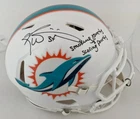 Ricky Williams Signed Miami Dolphins Speed Authentic Helmet "Smoking Joints" COA