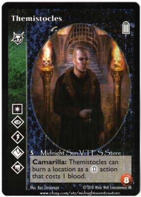 Themistocles Brujah Keepers of Tradition 2018 BCP V:TES VTES Vampire CCG