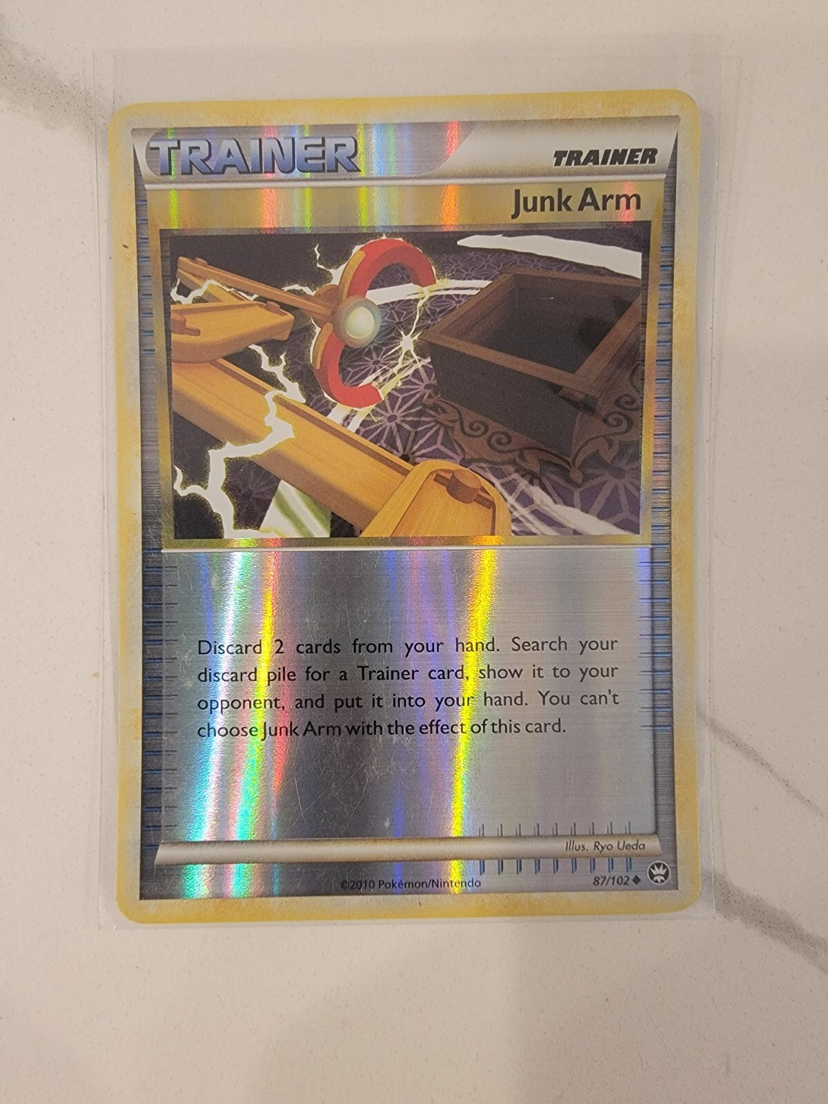 Junk Arm 87/102 - Uncommon Reverse holo - Triumphant - Pokémon CARD - NM/LP
