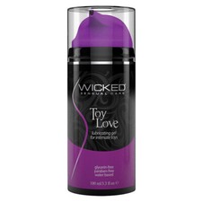 Wicked Toy Love Gel For Adult Toys 3.3oz Lube Lubricant Glycerin Paraben Free