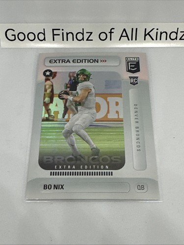 2024 Panini Donruss Elite - Extra Edition #16 Bo Nix (RC) Rookie Denver Broncos - Picture 9 of 10