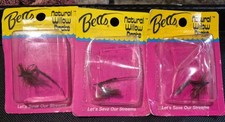 Betts 97-8-9 Betts Natural Drake Fly #8 3 Lot New In PACKAGE  BREAM KILLER