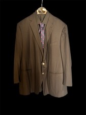  2,700 ERMENEGILDO ZEGNA -"SU MISURA" 1of1 Black Cool Effect Blazer - 62