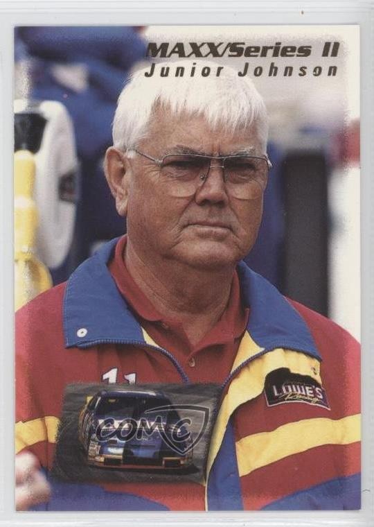 1995 Maxx Junior Johnson #225 HOF 0s5