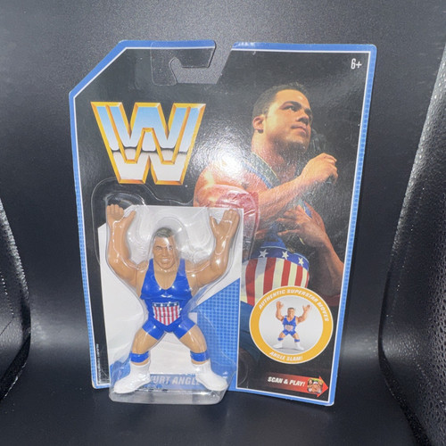 Mattel WWE Retro Kurt Angle Action Figure...