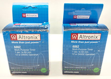 Lot of 2 - Altronix 6062 Multi-Purpose Timer 1sec - 60 min 12/24VDC 782239932016
