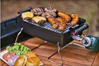 Char Broil 190 Deluxe Gas Grill Portable Tabletop Push Button Ignition — NEW