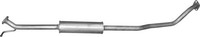 Polmo MittelschalldäMpfer 25.16 FüR Splash Opel H08 Agila Suzuki F68 LPG EX VVT
