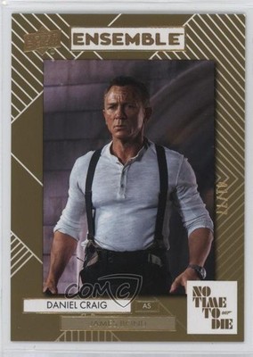 2025 James Bond No Time To Die Ensemble Gold 41/77 Daniel Craig as #E-9 4et