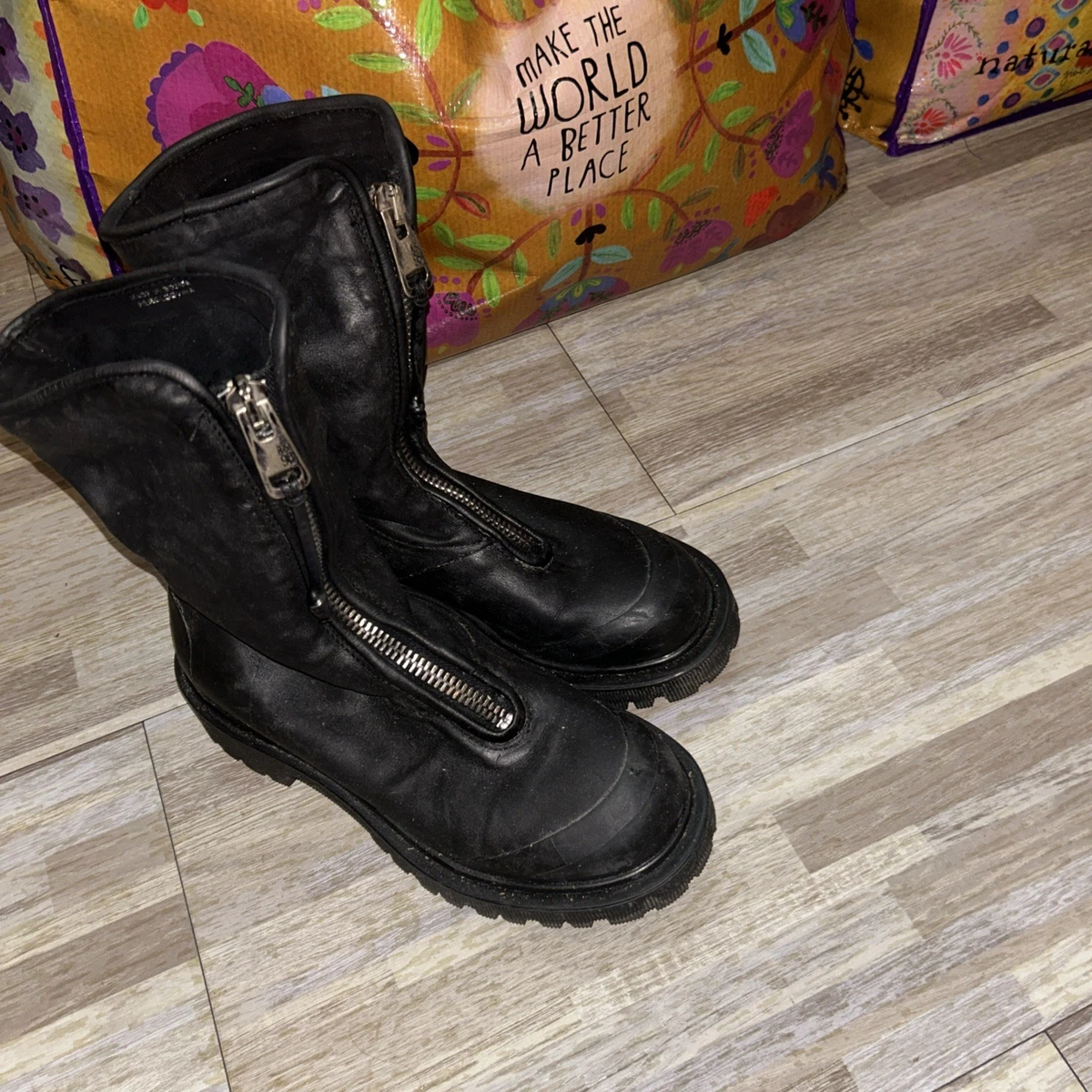 A.S.98 Black Leather Boots for Women for sale | eBay