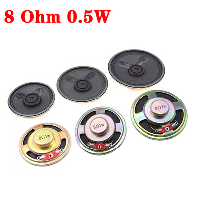 50 57mm Rund Klein Einbaulautsprecher Lautsprecher Horn 8 ohm 8Ω 0.5W für Audio