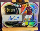 Ashley Westwood 2024-25 Panini Select EPL Pitchside Signatures Auto Silver Prizm
