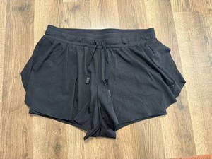 JoyLab Shorts Women's Size Medium Black Tie Waist Athletic Wear