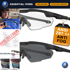 ANSI Z87 Ballistic Shooting Glasses Protective Eyewear for Shooting Sports