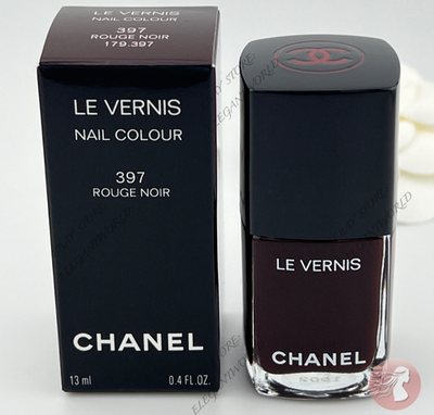 CHANEL Le Vernis Nail Polish 397 ROUGE NOIR - 2026 Spring Limited