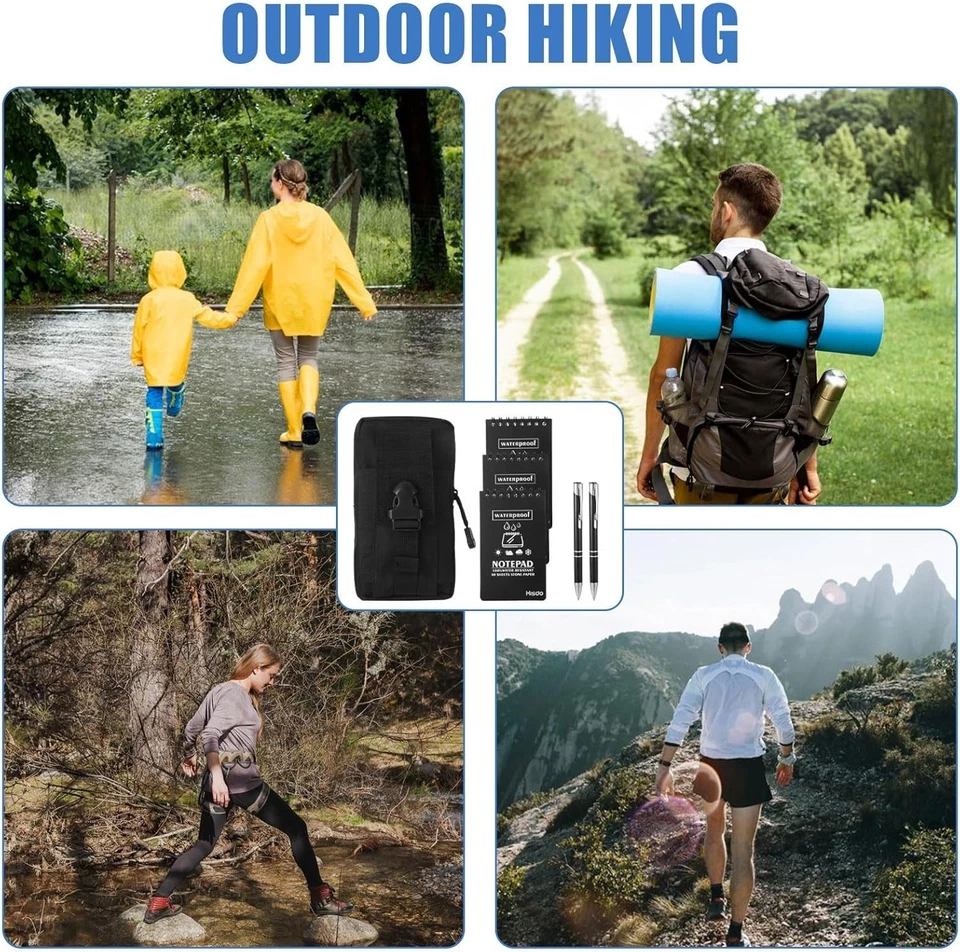 6 Pcs Waterproof Notebook, Write in The Rain Notebook All Weather, Police Notepa - Image 2 of 4