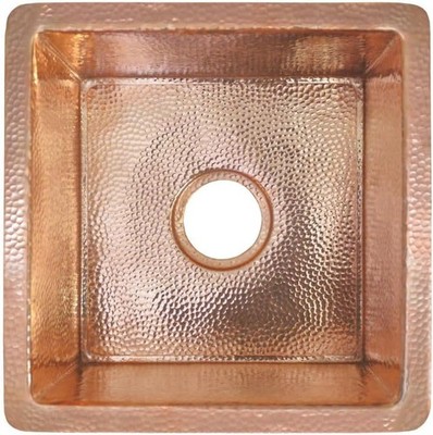 Native Trails CPS434 Catina Mount Bar/Prep Sink, Polished Copper