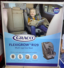 Graco FlexiGrow R129 Kleinkind Autositz - Quarzgurt Hochlehner Sitzerhöhung Sicherheit