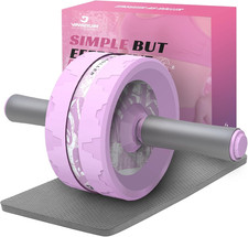 Ab Roller Wheel, Abs  Core Workout Equipment for Home Gym with Knee Pad Accesso