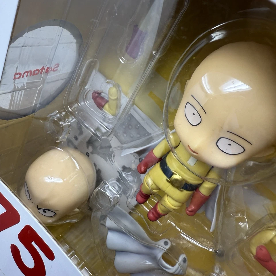 Figura One Punch Man Nendoroid 575 Saitama Good Smile Company/Caja abierta Foto 4 de 4