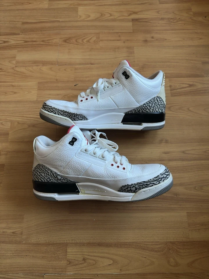 Talla 13 - Jordan 3 Retro Blanco Cemento 2011 **SE ENVÍA HOY** Foto 2 de 4