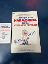 Country and Blues Harmonica for the Musically Hopeless by Jon Gindick W Tape