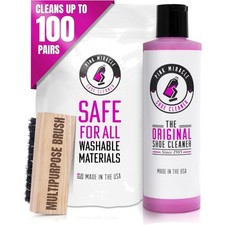 Shoe Cleaner Kit with Brush Leather Fabric Suede Nubuck All-In-One