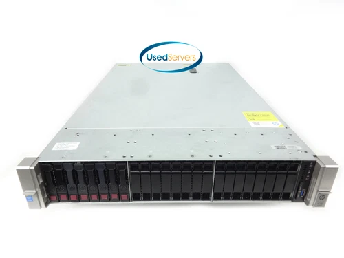 HP DL380 G9 24SFF 64GB 2xE5-2680v3 2.5GHZ=24Cores 8x1.2TB 12G SAS P440ar