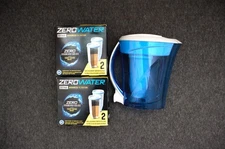 Water Filter 10cup 5-stage Water Pitcher-2 new Advanced Filtration Packs