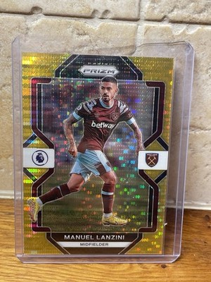 2022-23 Panini Prizm Premier League #57 Manuel Lanzini Gold Pulsar #2/10