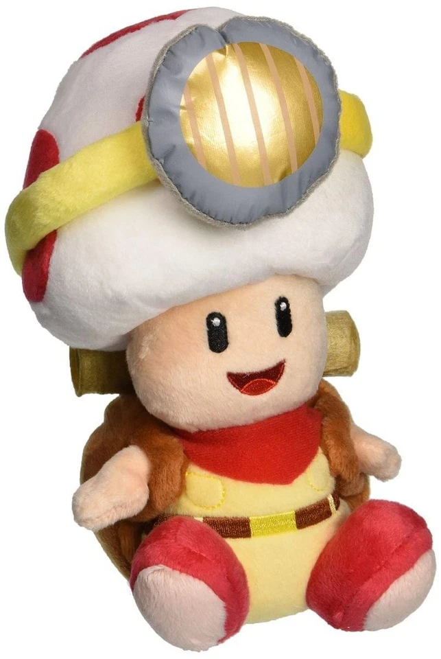 Hasbro Super Mario Bros. 7" Plüschtier: Captain Toad (1408) Actionfigur - Bild 1 von 1