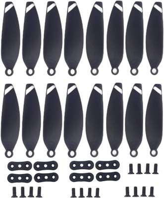 sea jump 16PCS Propeller for HS175D HT50 X500pro X650 Z6pro W3 F11MINI Black 