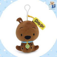 5" Authentic SCOOBY DOO Plush Keychain Keyring Bag Clip Doll Toy