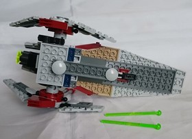 Lego 75039 Star Wars V-Wing Complete Build NO Minifigures NO Manual NO Box