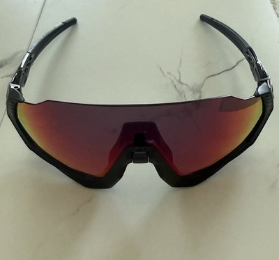 Oakley FLIGHT JACKET Sunglasses Matte Black Prizm Road Lens 940101