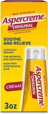 Aspercreme Maximum Strength Pain Relief Cream With Aloe, 3 oz FREE SHIPPING