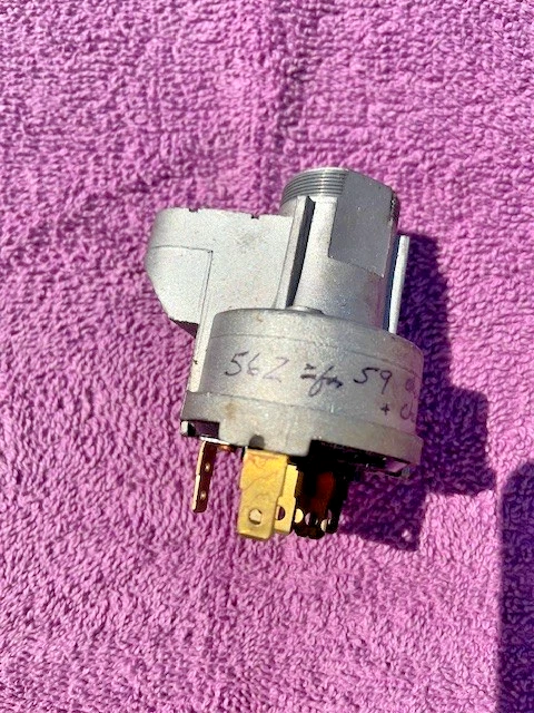 1959 雪佛兰 Impala Del Ray Biscayne Bel Air NOS 点火开关 #1116562 — 第 2/4 张图片