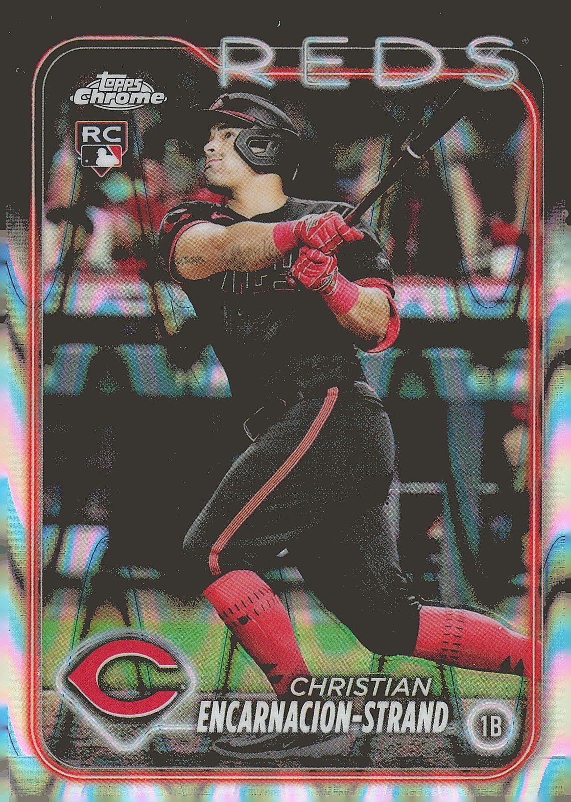 2024 Topps Chrome #65 Christian Encarnacion-Strand Raywave Refractors