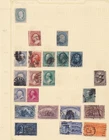 USA Early Used Stamp Collection on 7 Album Pages, LOOK!