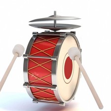 Wooden Mallet Drum Sticks Drumsticks Mallet Wool Felt Head Snare Drumsticks UK