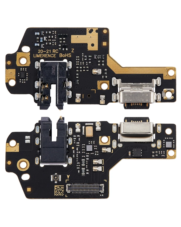 Puerto de carga de repuesto con placa PCB compatible para Xiaomi Redmi Note 8T Foto 3 de 4