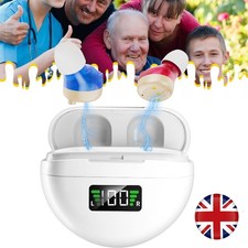 Digital Mini Hearing Aids Invisible In Ear Small Sound Voice Amplifier Enhancer