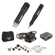 WX989L WORX 20V MAKERX 2pc Combo Kit - Rotary Tool + Heat Gun