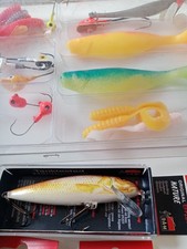 Soontrans Angelköder Set 85-teilig - Wobbler, Swimbaits, Haken Für Barsch, Hecht, Forelle