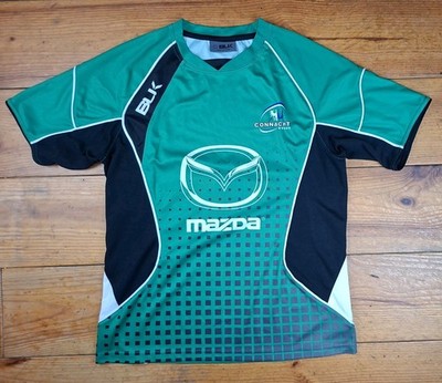 BLK Connacht 2013 2014 Heim Irland Rugby Team HERREN M grün schwarz Größe Large. 