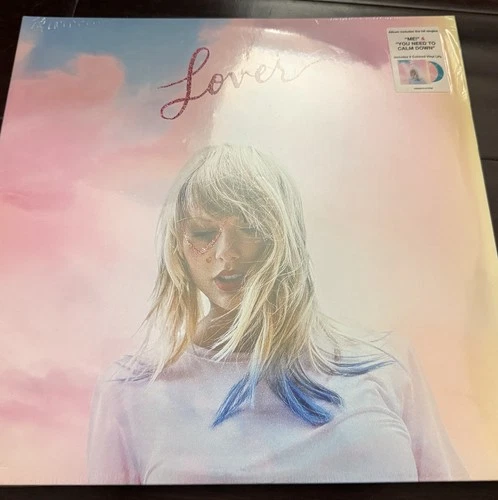 Taylor Swift Lover TARGET Limited Edition, Colored Vinyl 2 LP Record SEALED NEW