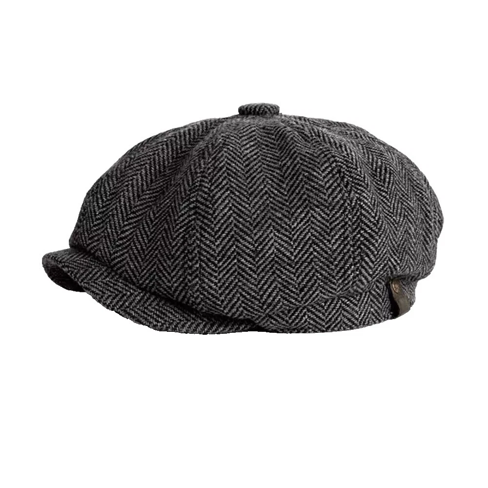 Talla M para Hombre de Lana Tipo Cartero Caps